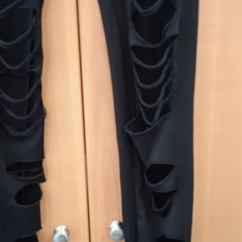 Leggings used, black, sizes small and medium