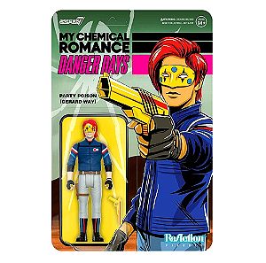 My Chemical Romance Gerard Way Wave 01 (Danger Days) Party Poison (Unmasked) 10 cm