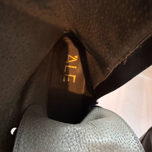 A.L.E. leather boots No 39 used, black