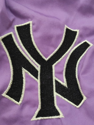 NY tracksuit purple medium like new