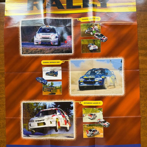 Αφίσα Colin McRae Rally PlayStation 1 μεταχειρισμένη, 1998
