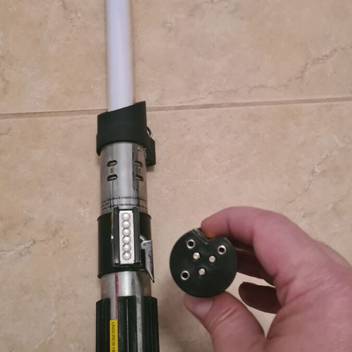 Darth Vader collectible lightsaber used by Master Replicas