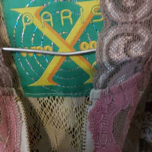 Woo x Paris lace jacket like new, multicolor, size S