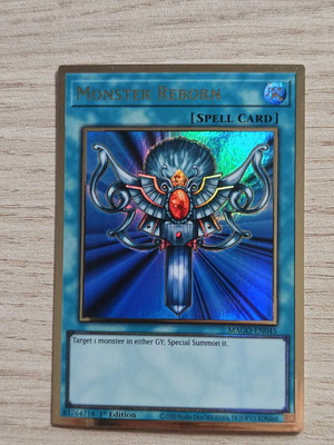 Monster Reborn MAGO-EN045 1st edition Premium Gold Rare new