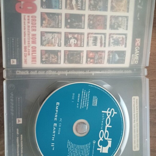 PC games Empire Earth 2 and Dark Reign like new, strategy