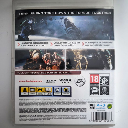 Dead Space 3 PS3 game like new, PlayStation 3