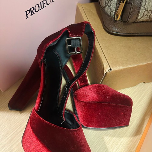 Migato pumps used, size 37, burgundy velvet