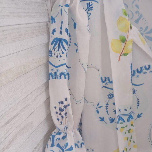 Never Fully Dressed Medium Dress with Lemon Print like new