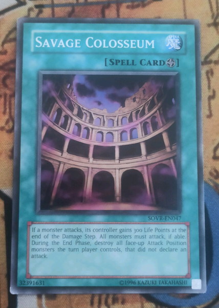 2) Savage Colosseum (Yugioh)