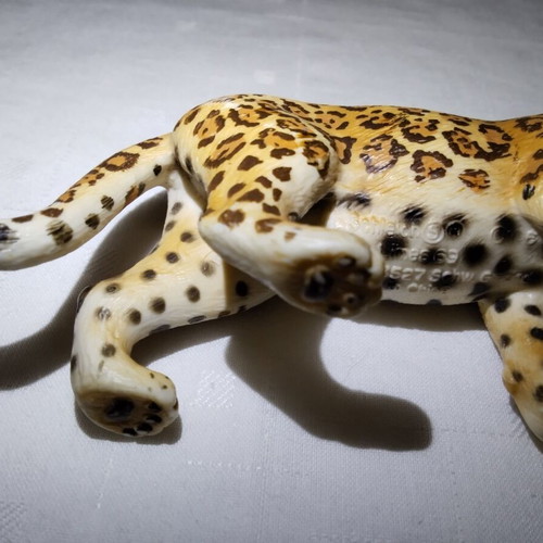 Jaguar Schleich figure like new