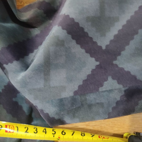 Axel Soft Jacket With Geometric Pattern Size M Like New