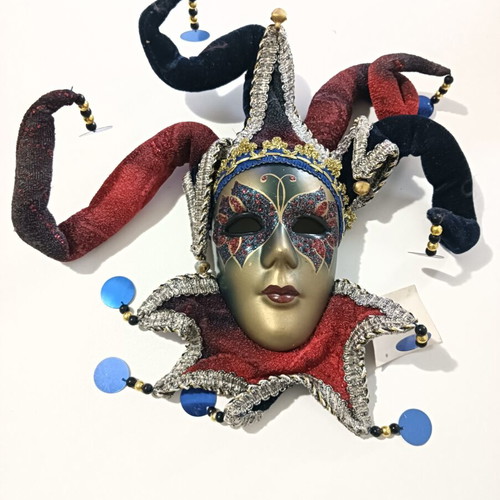 Vintage decorative wall mask used