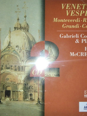 Venetian Vespers 2xCD used, classical music