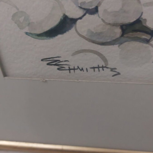 Simitis artwork watercolor used