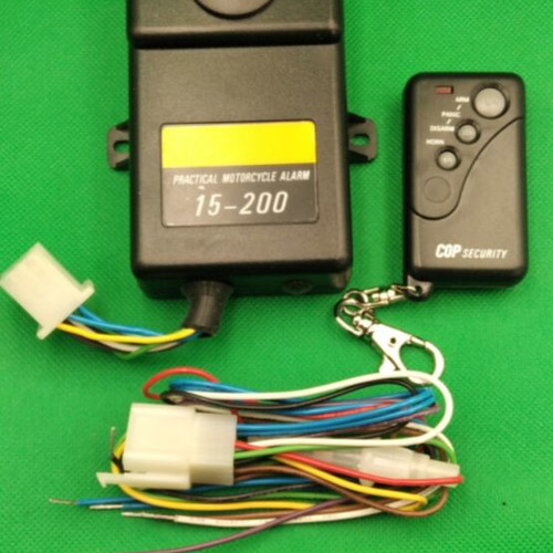 Tele Practical Motorcycle Alarm Model No. 15-200 like new