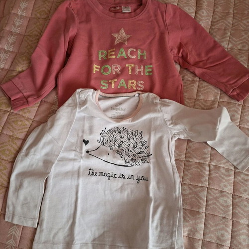 Lupilu pajama tops like new, set of 2 pieces