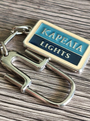 Vintage Karelia Lights Keychain like new