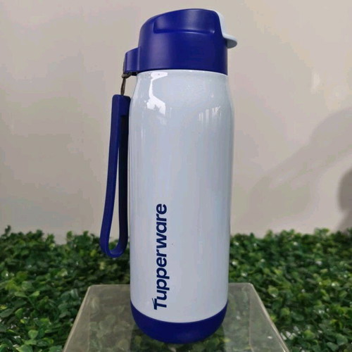 Tupperware thermal cup 510 ml new with built-in straw
