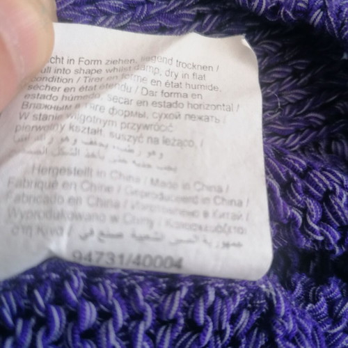 Gerry Weber vintage purple knitted sweater used, medium size