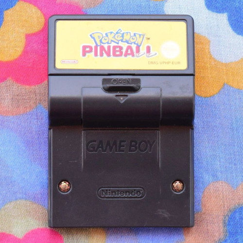 Pokemon Pinball Game Boy Color like new, puzzle