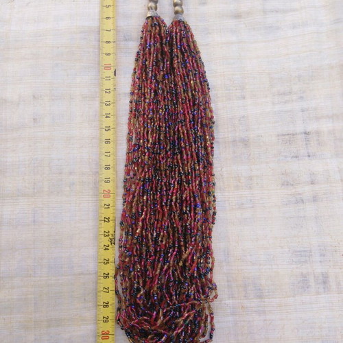 Indian vintage necklace from the 90s like new, multicolored