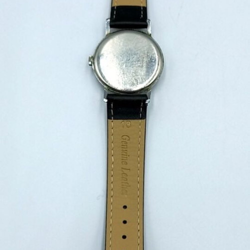 Technos mechanical wristwatch like new unisex, black and white