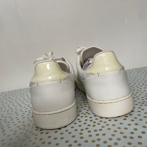 Louis Vuitton FrontRow leather sneakers like new, size 41, white