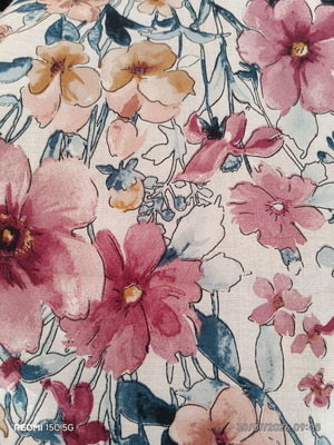 Bed sheet new 220x240 cm 80% cotton 20% polyester without elastic