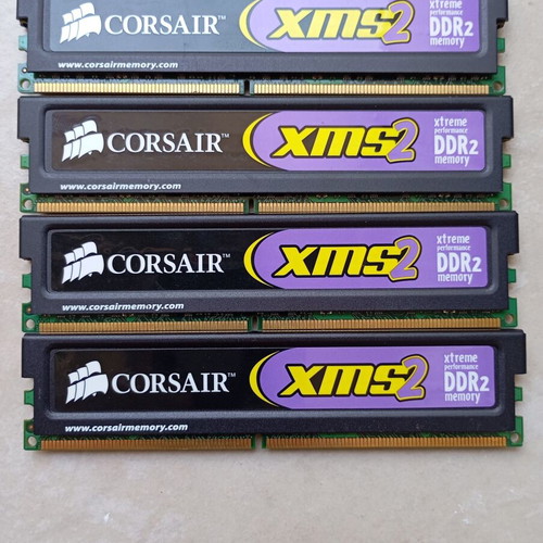 Corsair DDR2 RAM 4GB (4x1GB) used for Desktop PC