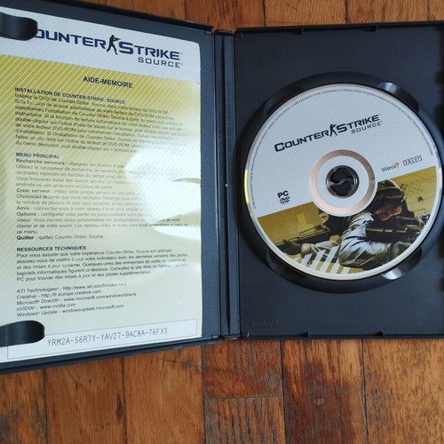 Counterstrike Source PC game used, complete
