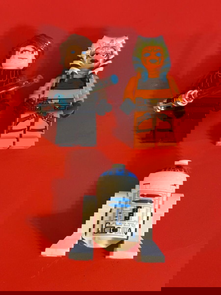 Anakin & Ahsoka Tano Padawan 8037 LEGO Star Wars Minifigures πακέτο