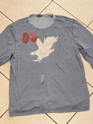 Moritz gray long sleeve shirt, size M