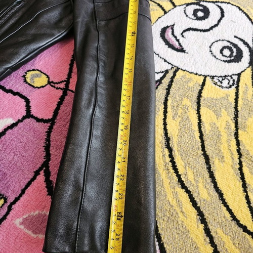 Leather jacket black like new, size S