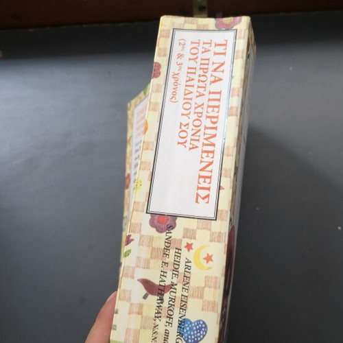 Ti Na Perimeneis Book like new, parenting guide for toddlers