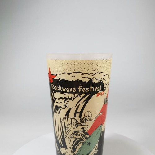 Collectible Rockwave Festival 2018 cup used with Iron Maiden & Judas Priest