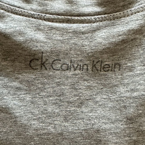 Calvin Klein cotton t-shirt like new, gray, size M