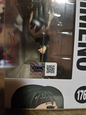 Funko POP Chainsaw Man Himeno signed by Katelyn Barr new