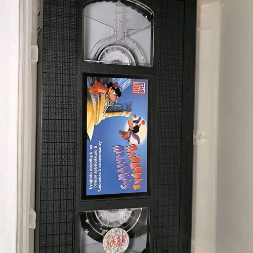 VHS video cassette Pandora and Platonas used, animated