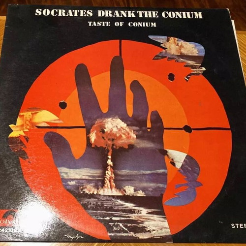 Socrates Drank The Conium record like new, rock 1972