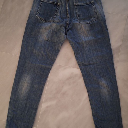Benetton jeans girls 3XL like new, adjustable waist, blue
