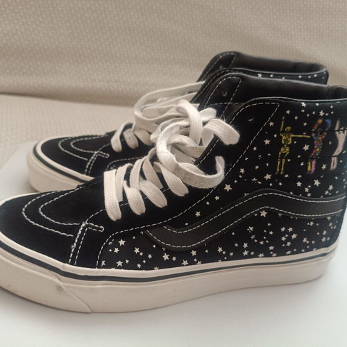 Vans ankle boots like new, size 38, black and white