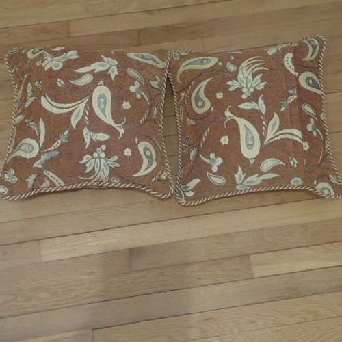 Square pillows like new, 37x37 cm, set of 2