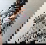 Calvin Klein Shirt New, Worn Once, White Red