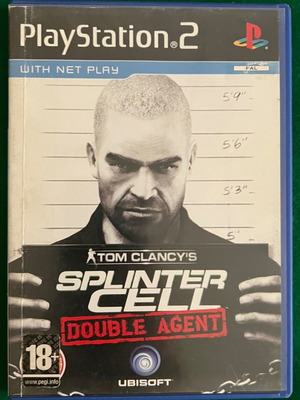Tom Clancy's Splinter Cell Double Agent παιχνίδι PS2, πλήρες
