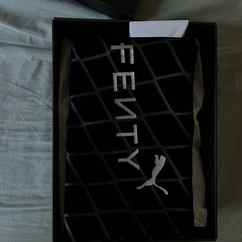 Fenty X Puma sneakers, green, size 40