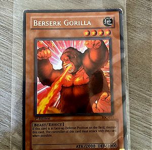Berserk Gorilla IOC-013 NM Rare Yugioh card