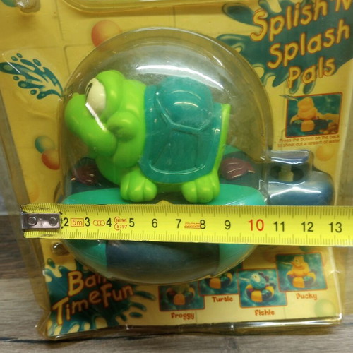 Vintage Bath Time Fun Turtle new bath toy by Schneider