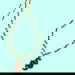 Χρυσό Κολιέ με Ανάγλυφο Μενταγιόν