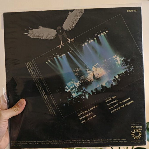 Hawkwind Live Seventy Nine 1980 used first press vinyl