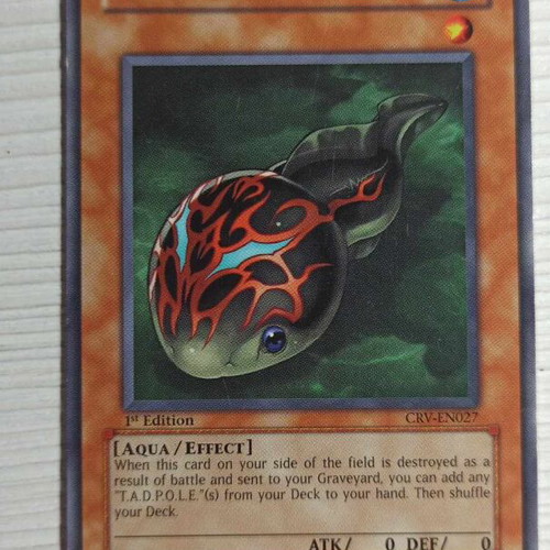 T.A.D.P.O.L.E. CRV-EN027 Yugioh authentic card used